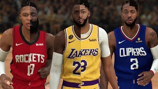 Combining The Top 2 Players On Every NBA Team Into One Player! | NBA 2K20