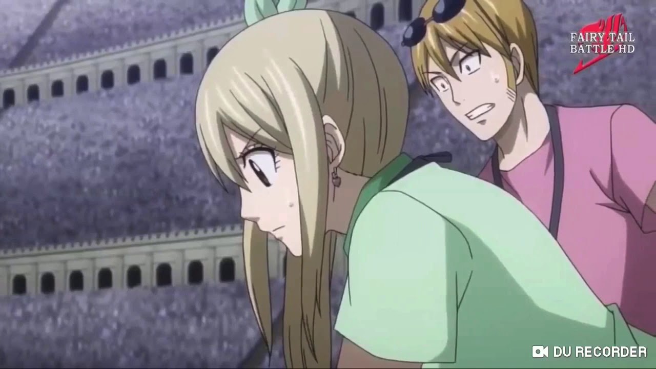 Natsu returns after one year for Lucy - YouTube
