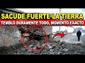 Tierra es duramente sacudida. Golpea duramente este lugar. Fuerte sismo. Alertas