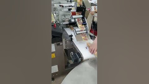 Etichettatrice su flow pack - Integrate Flow pack labelling