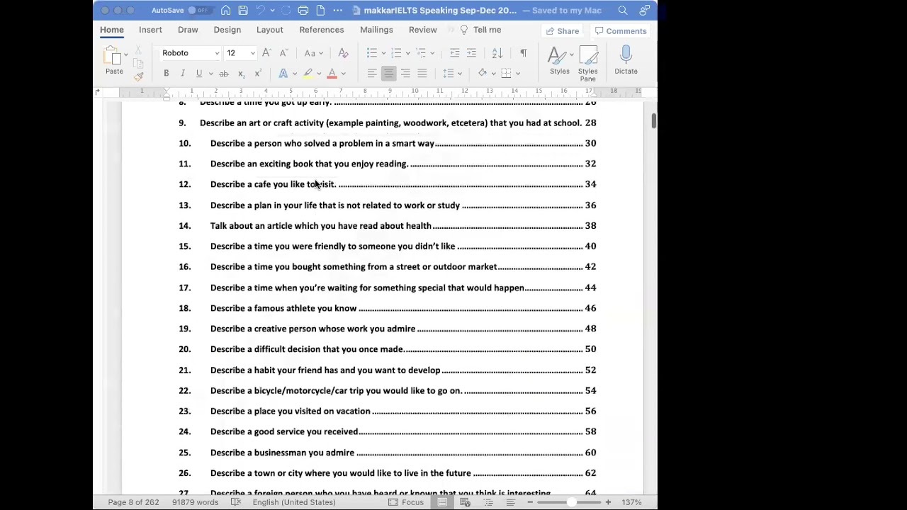 IELTS с сентября по декабрь. Карточки-подсказки. Занятие 22 сентября 2021 г. Сентябрь