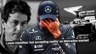 Lewis Hamilton \& Mercedes 'Not Accepting Reality'