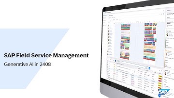 Generative AI Enhancements in SAP Field Service Management 2408 | Demo
