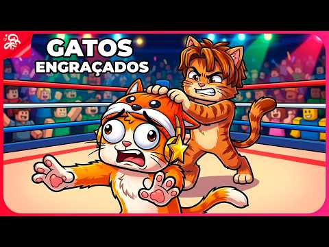 FUNNY CAT BROTHERS FIGHT IN ROBLOX (Cat Battles)