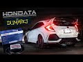 Hondata flash pro install for dummies detailed  fk8 civic type r