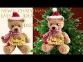 Ideas de Navidad Como hacer un osito para esta Navidad 2019 New and Easy Christmas ideas decor