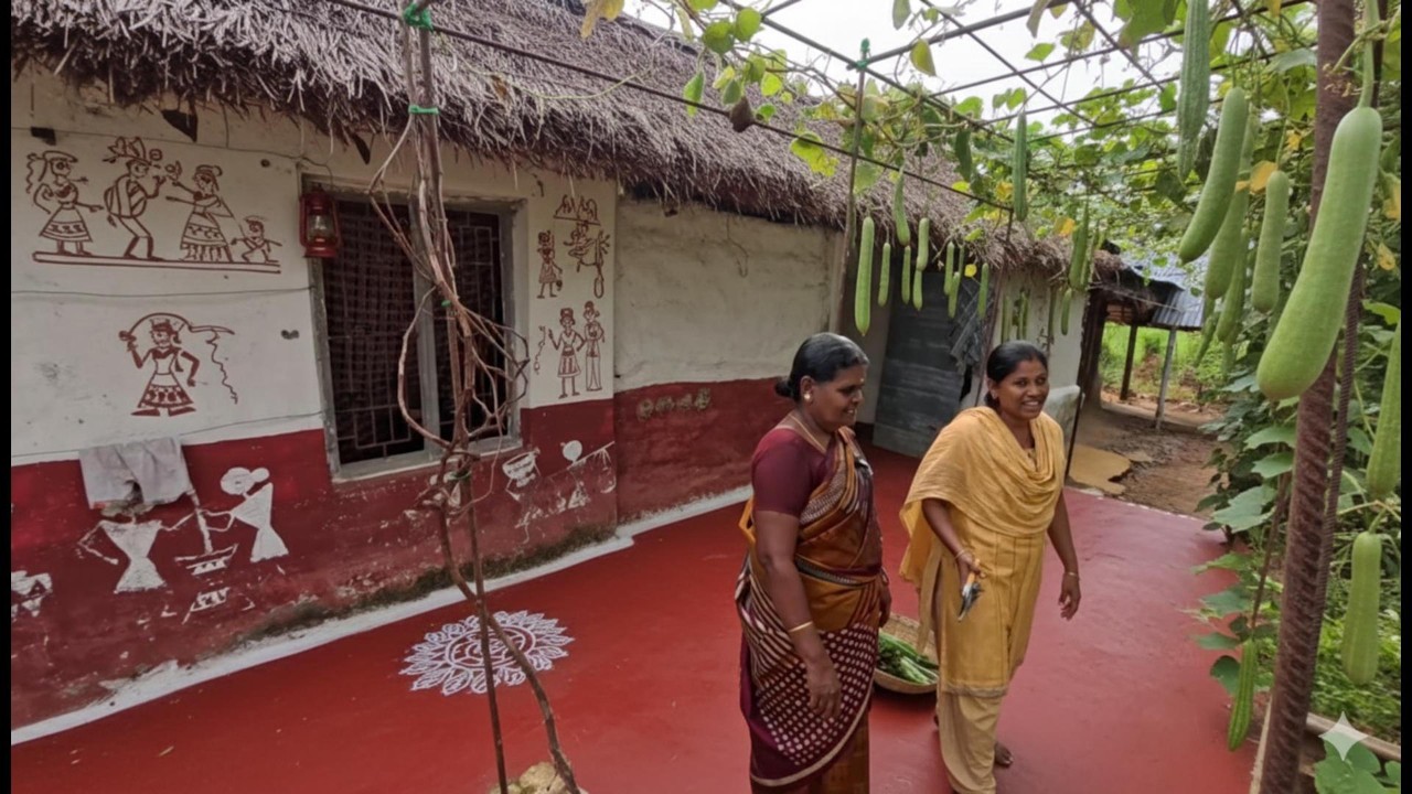 இனி சந்தைக்கே போகமாட்டோம்! நம்ம வீட்டுத் தோட்டத்தில இது வேற Level அறுவடை😱| Organic Harvest Vlog 🌿