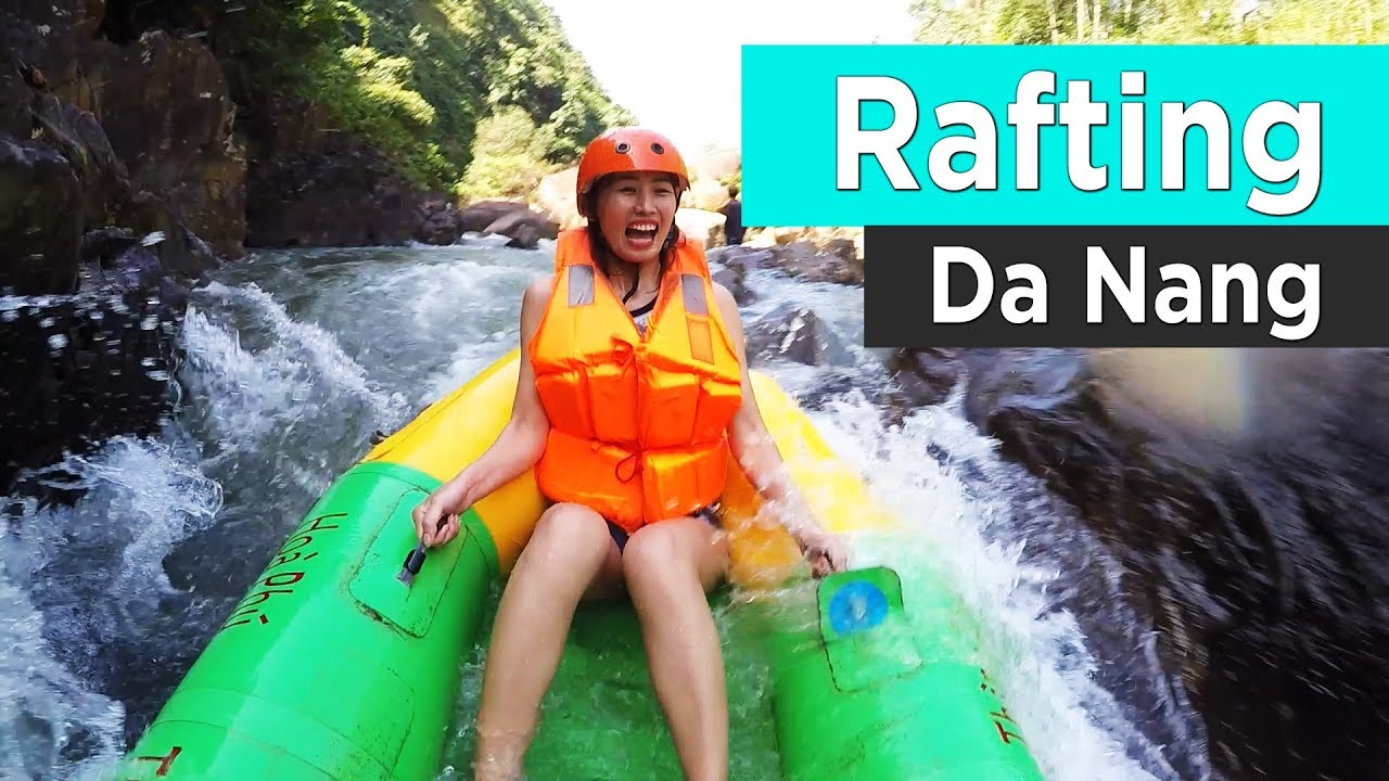 White Water Rafting & Hot Springs Park in Da Nang Vietnam Travel VLOG