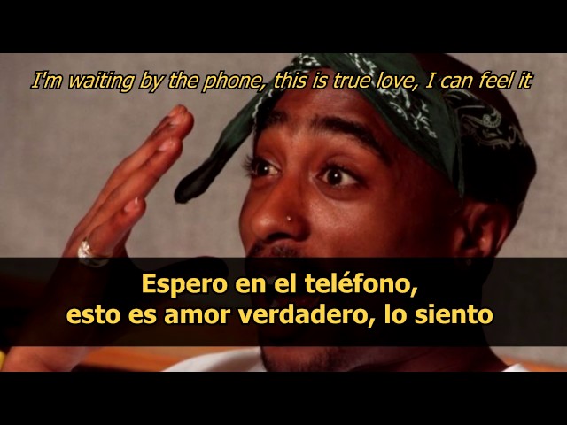 2PAC - Me and my girlfriend (LYRICS/LETRA) class=