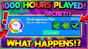 1000 HOURS🤯 In Mining Simulator 2!! WHAT HAPPENS!? (Roblox)