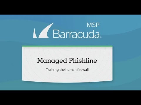 Training the Human Firewall: Managed PhishLine for SMB Employees | Barracuda MSP