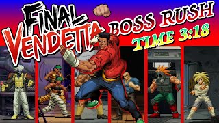 Final Vendetta | Boss Rush - Easy [Time: 3:18] Duke (Nintendo Switch) 🕹️🎮