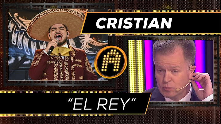 ¡Cristian demostró su lado mexicano al interpretar "El rey"! | La Academia 2024