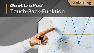 Anleitung: Touch-Back-Funktion mit QuattroPod