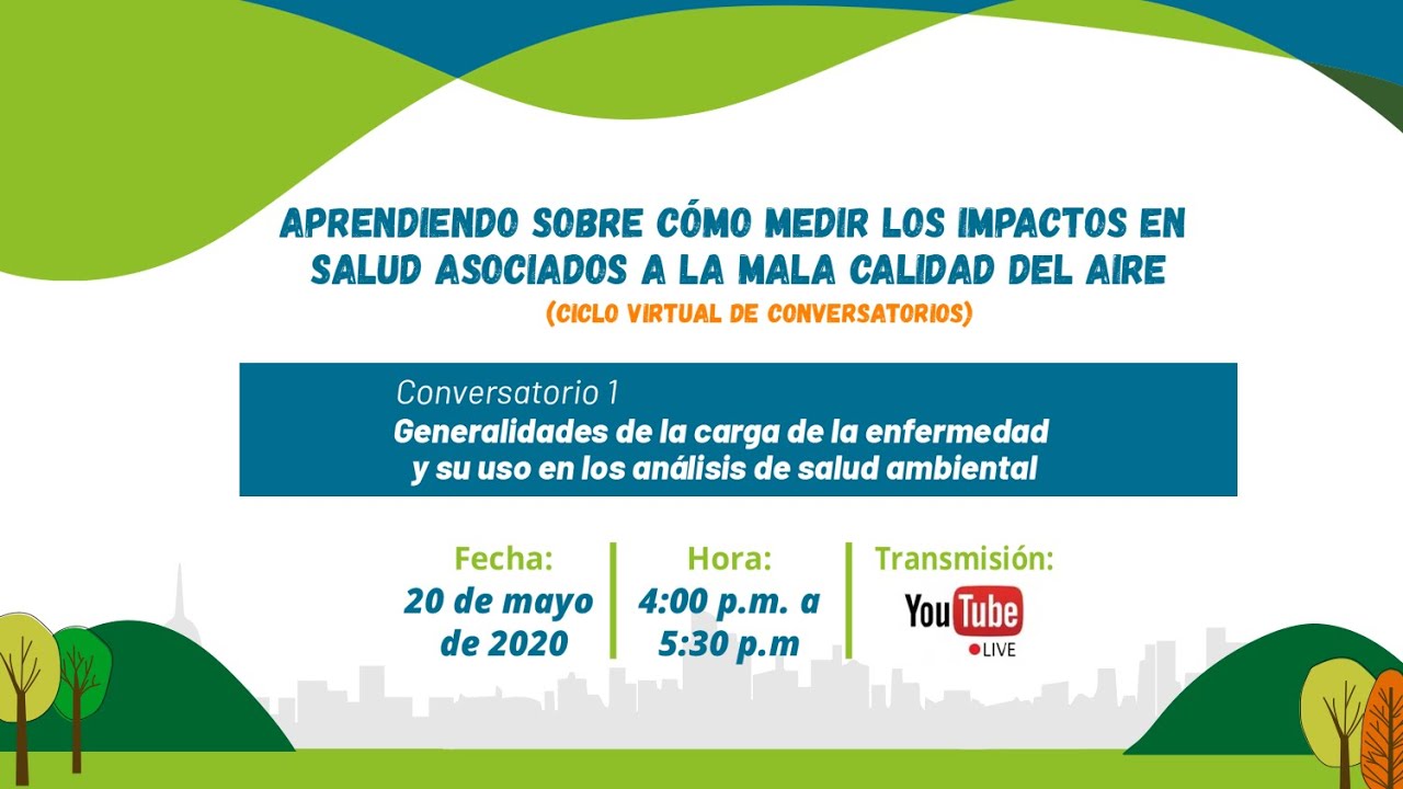 Ciclo de Conversatorios | Generalidades de la carga de la enfermedad y su uso en los análisis