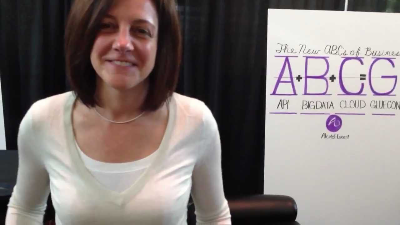 Laura Merling of Alcatel-Lucent talks about #gluecon - YouTube