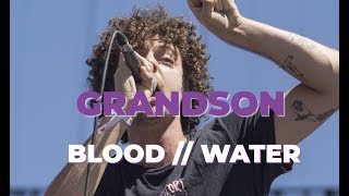 GRANDSON delivers an incredible acoustic performance of Blood \/\/ Water