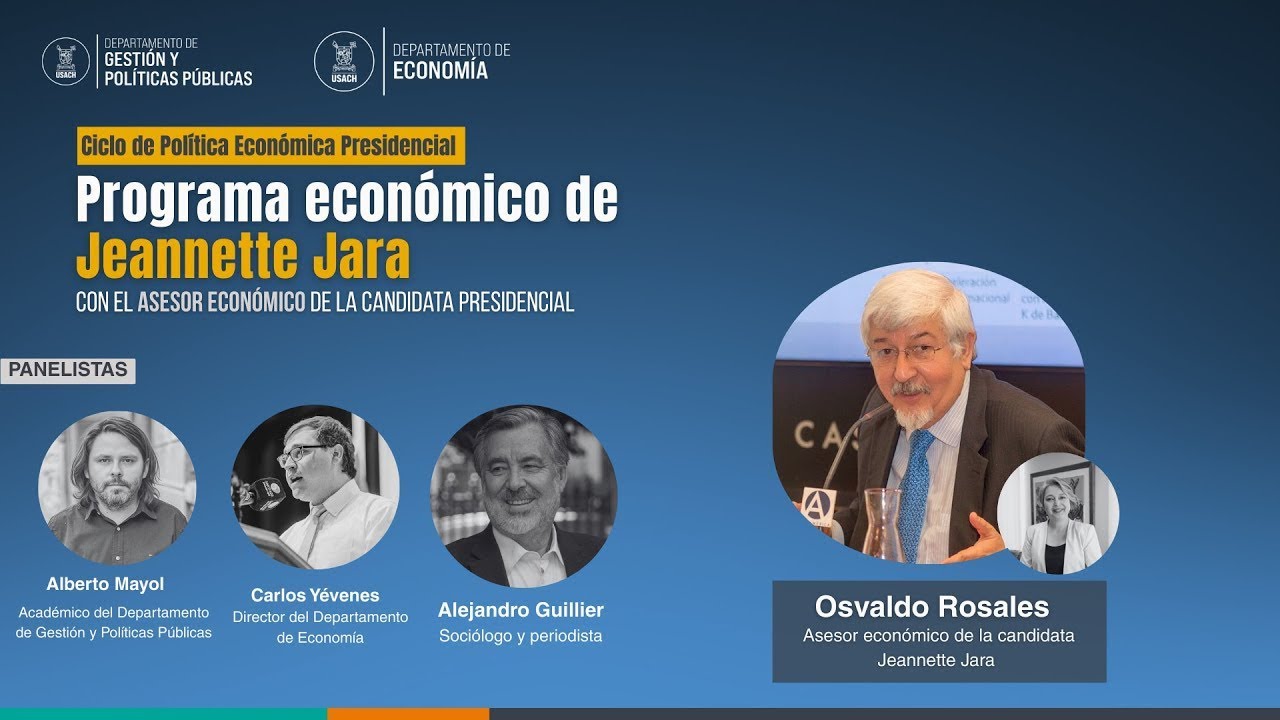 Programa Económico de Jeannette Jara con Osvaldo Rosales