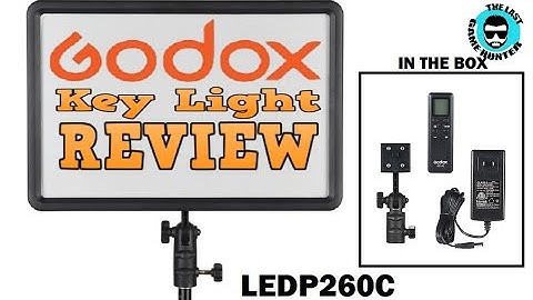 GODOX LEDP260C Key Light Review -- LGH