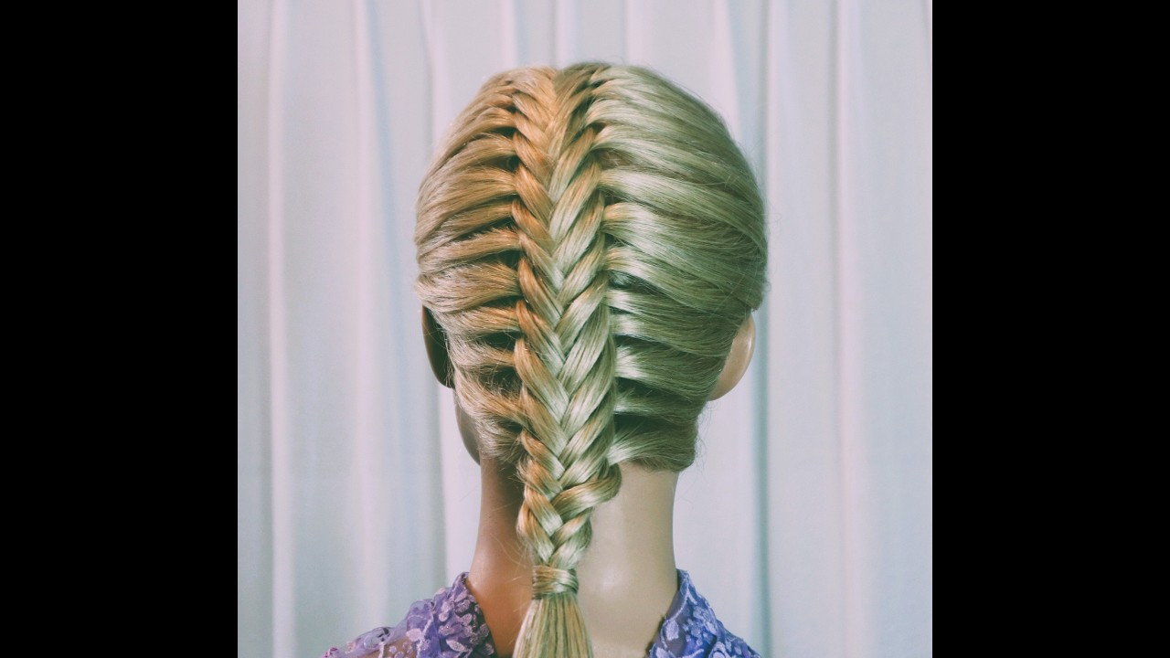 Trenza espiga Doble corriente