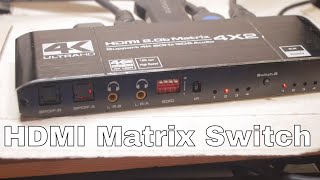 BitBastelei #567  HDMI Matrix Switch