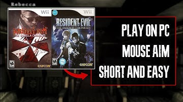 How to play The Umbrella/Darkside Chronicles with Mouse and Keyboard (Short and Easy)