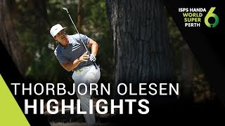 Thorbjorn Olesen Round 3 Extended Highlights - 2018 World Super 6 Perth
