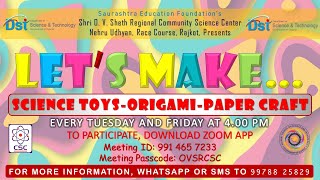 LET'S MAKE: ORIGAMI GANESH 10 SEP 2021