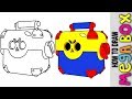 How To Draw Brawl Stars Mega Box 😃  Mega Brawl Box Opening 😃 DIY Tutorial 😃 How To Draw Brawlers