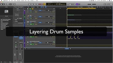 Layering drum samples in logic