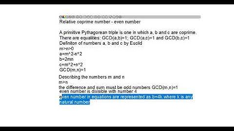 Number b primitive pythagorean triples (even number)