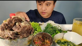 Beef boil//Bawngsa chhum mukbang//khanghu//bekang leh bai//North east