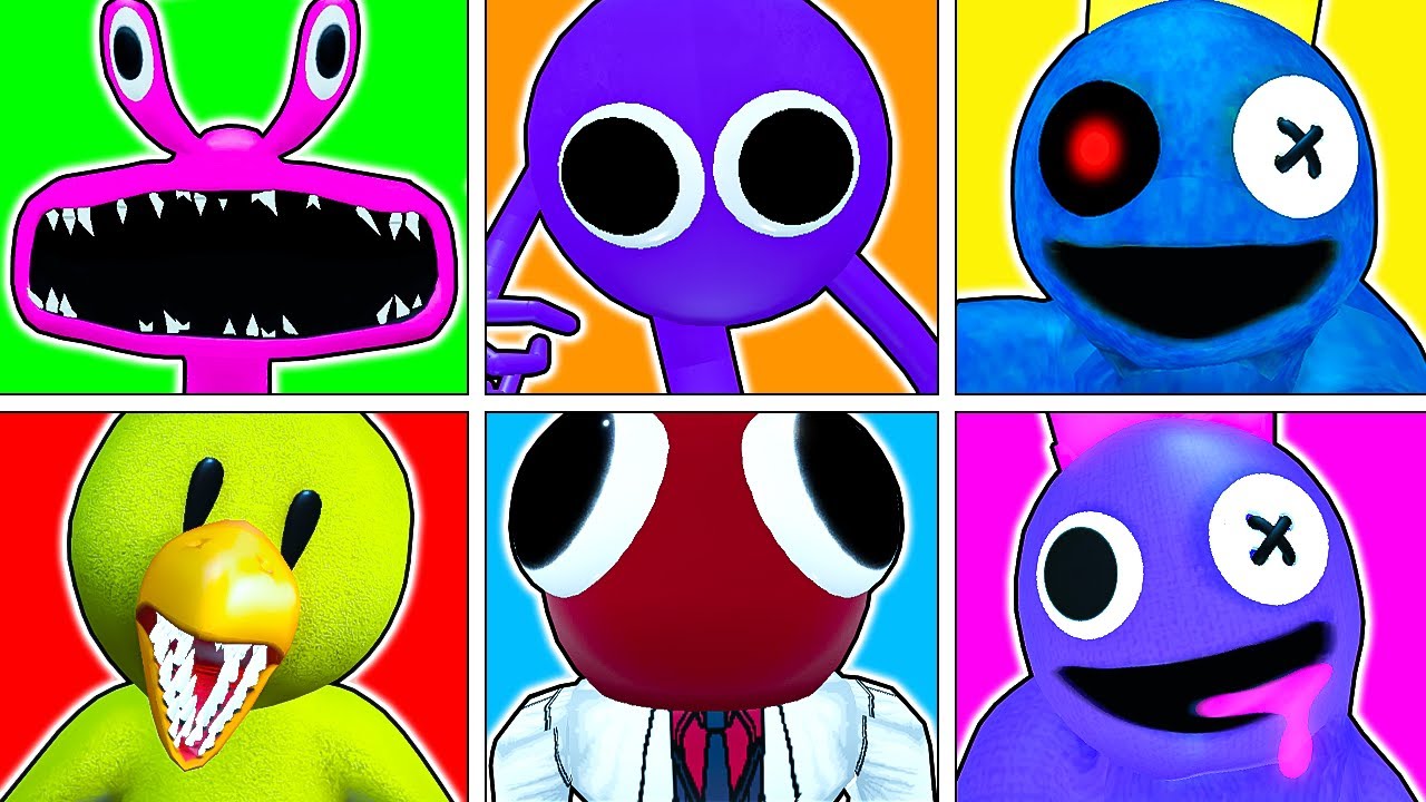 ROBLOX NEW RAINBOW FRIENDS MORPHS ACCURATE RAINBOW FRIENDS ROLEPLAY