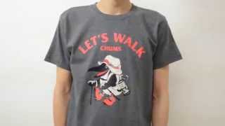 CHUMS（チャムス） Let's Walk Booby 東北別注 Tシャツ メンズ レディース チャムスTシャツ 半袖 アウトドア ブービーバード フェス 大きいサイズ CH01-0875mv141