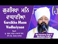 Gursikha mann vadhaiyaan  rohtak samagam  part 2  bhai amandeep singh ji bibi kaulan wale 020624