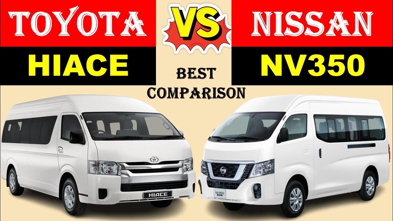 Toyota HIACE vs Nissan NV 350(Diesel version) - YouTube
