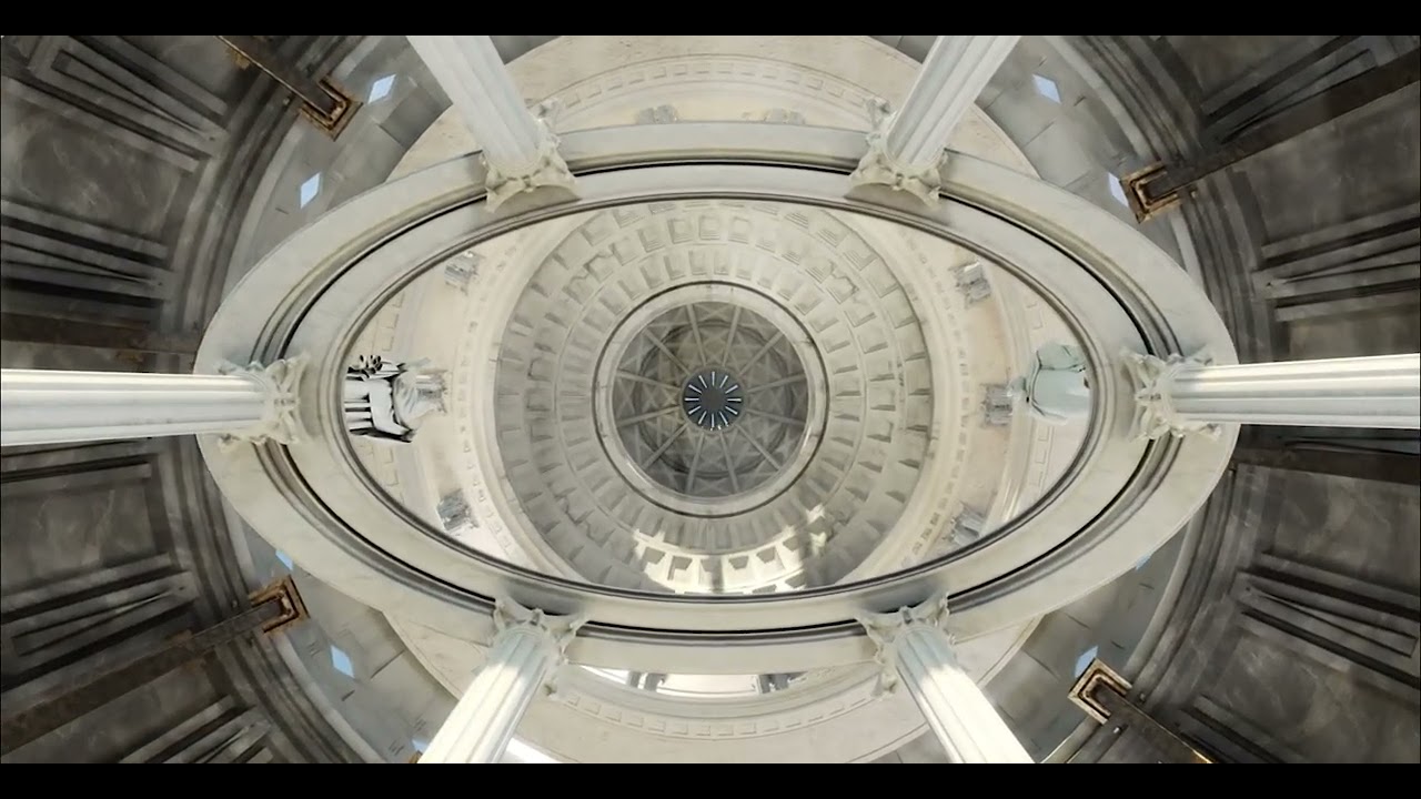 Domes fly through for LED ceiling