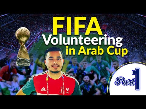 FIFA Volunteer in Qatar। Part 1। ‍World Cup 2022 Stadium 974। ARAB CUP 2021 #Qatar #World_Cup_2022