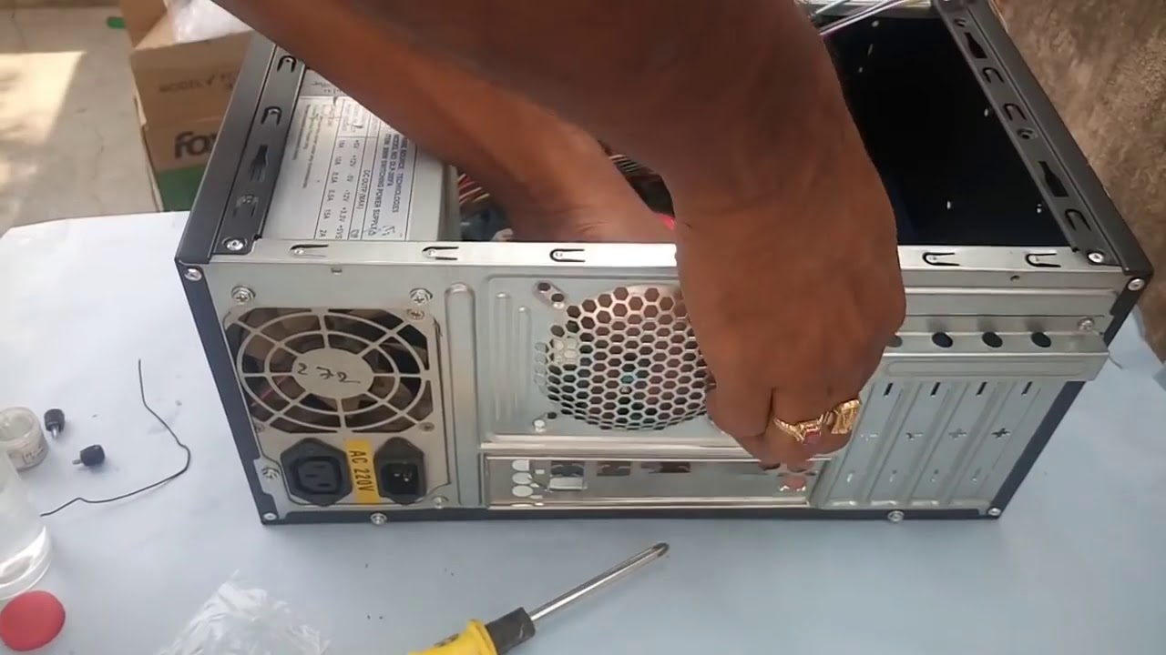 How to Make or Assemble Desktop CPU Step by Step At Home How to Build a ...