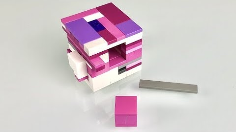 "The Cube" LEGO Puzzle Box solved - CrayonLand Bricks