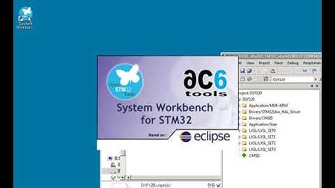 STM32 SW4STM32 and KEIL MDK ARM Multi Environment. Open project at each IDE