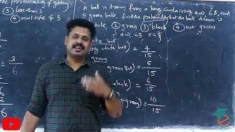 Quantitative Techniques for Business/Probability/Problem Solving/Part 6/Calicut university /BCOM,BBA