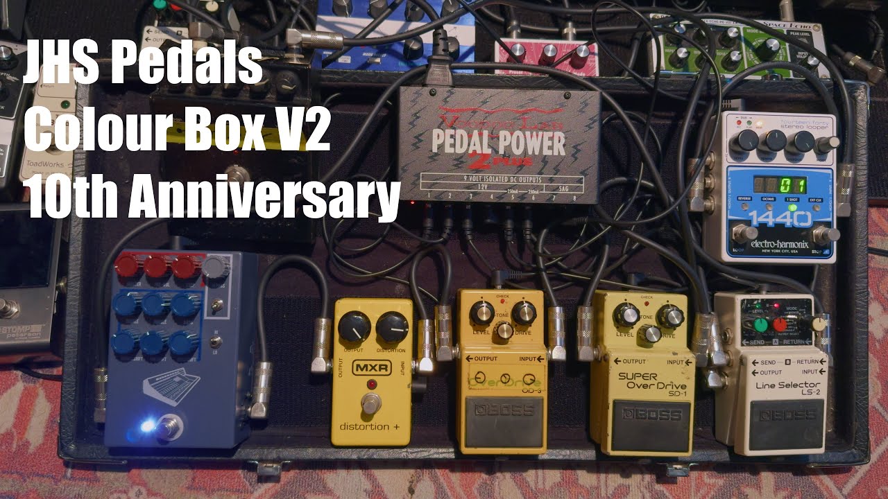 Jonny Greenwood't new Pedal - JHS Pedals Colour Box V2 | A quick comparison