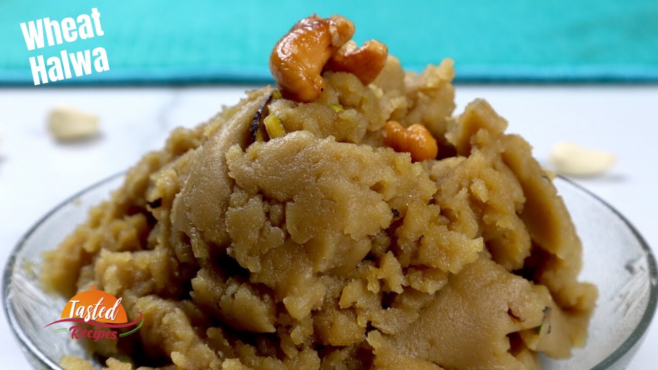 Wheat Halwa Recipe | Atte Ka Halwa by TastedRecipes | Tasted Recipes