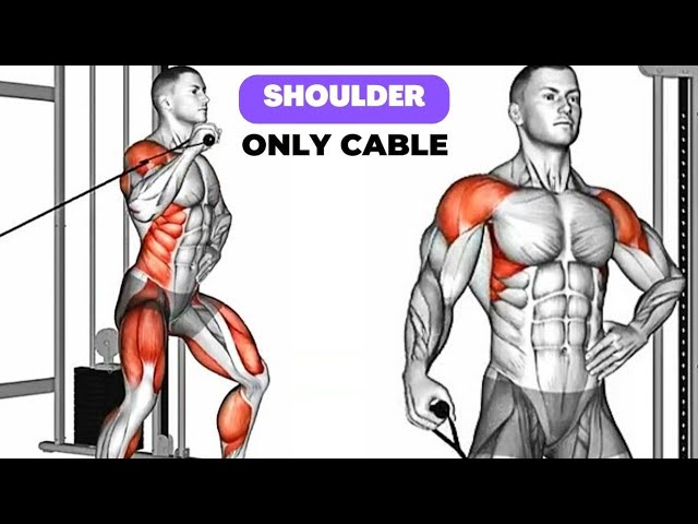 Cable Only Chest, Shoulder & Tricep Workout #workout #fitness