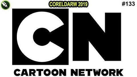 How to Make Cartoon Network logo in corelDRAW // cartoon network channel in hindi