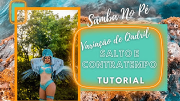 Brazilian Samba Dance - Variação de Quadril na Base de Salto e Contratempo Tutorial by Ana Arruda