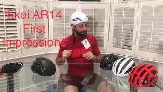 Ekoi AR14 road cycling helmet first impressions. Is it a keeper?