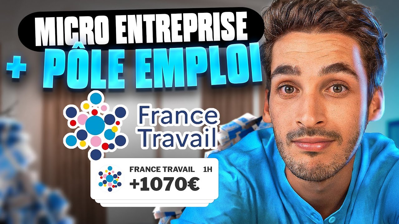 MICRO ENTREPRISE et ARE : Tous les secrets pour les cumuler en 2026 (POLE EMPLOI)