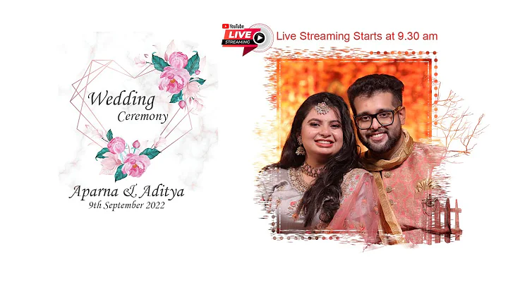 WEDDING | Aparna & Aditya | Live | 9th September 2...